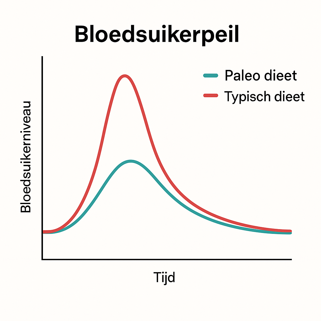 Effect paleo dieet op de bloedsuikerspiegel